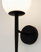 Бра Moderli Scrumbel V11562-1W цвет плафона/подвески Белый, Опал, цвет арматуры Черный-5