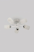 Люстра Rivoli Federica Б0068392 цвет плафона/подвески Белый, цвет арматуры Белый, Хром-3
