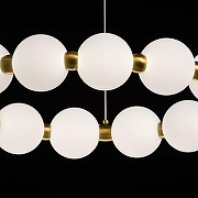 Люстра De City Крайс 17 657015101 цвет плафона/подвески Белый, цвет арматуры Бронза-5