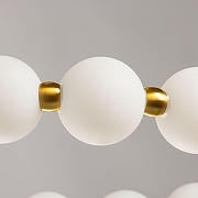 Люстра De City Крайс 17 657015101 цвет плафона/подвески Белый, цвет арматуры Бронза-7