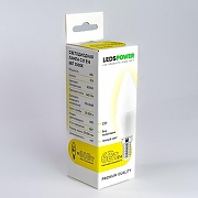 Светодиодная лампа LEDS POWER C37 6666 цвет Серый-1