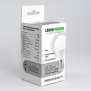 Светодиодная лампа LEDS POWER P45 6727 цвет Серый-1