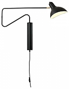 Бра Lightstar Loft 765647 цвет плафона/подвески Черный, цвет арматуры Черный