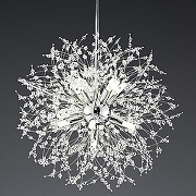 Люстра Natali Kovaltseva 81423 81423/6C цвет плафона/подвески Прозрачный, цвет арматуры Хром