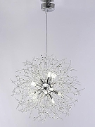 Люстра Natali Kovaltseva 81423 81423/6C цвет плафона/подвески Прозрачный, цвет арматуры Хром-1
