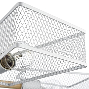 Люстра на штанге Lumion IRMA 8246/5C цвет плафона/подвески Белый, цвет арматуры Белый, Коричневый-6