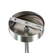 Люстра на штанге Lumion EMILY 8268/6 цвет плафона/подвески Прозрачный, цвет арматуры Белый, Хром-4