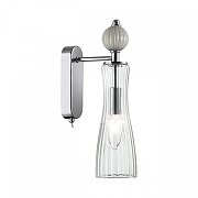 Бра Lumion EMILY 8269/1W цвет плафона/подвески Прозрачный, цвет арматуры Серый, Хром-3