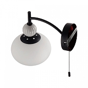 Бра Lumion GLORIYA 8273/1W цвет плафона/подвески Белый, цвет арматуры Серый, Черный-1