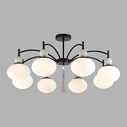 Люстра на штанге Lumion GLORIYA 8273/8C цвет плафона/подвески Белый, цвет арматуры Серый, Черный-2