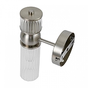 Бра Lumion DENVER 8277/1W цвет плафона/подвески Прозрачный, цвет арматуры Никель-1