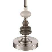 Настольная лампа Lumion KENTUKI 8283/1T цвет плафона/подвески Белый, цвет арматуры Никель, Серый-4