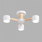 Люстра на штанге Lumion VENNA 8306/3C цвет плафона/подвески Белый, цвет арматуры Белый, Коричневый-2