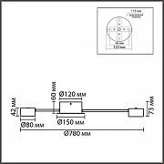 Люстра Lumion TORINA 8344/10C цвет плафона/подвески Черный, цвет арматуры Черный-5