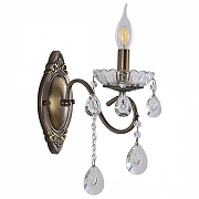 Бра Lumion LUINA 8346/1W цвет плафона/подвески Прозрачный, цвет арматуры Бронза