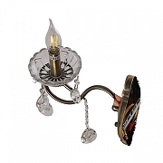 Бра Lumion LUINA 8346/1W цвет плафона/подвески Прозрачный, цвет арматуры Бронза-1