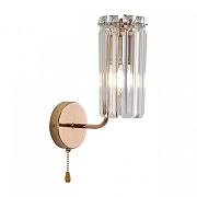 Бра Lumion FAVLA 8347/1W цвет плафона/подвески Прозрачный, цвет арматуры Золото-3