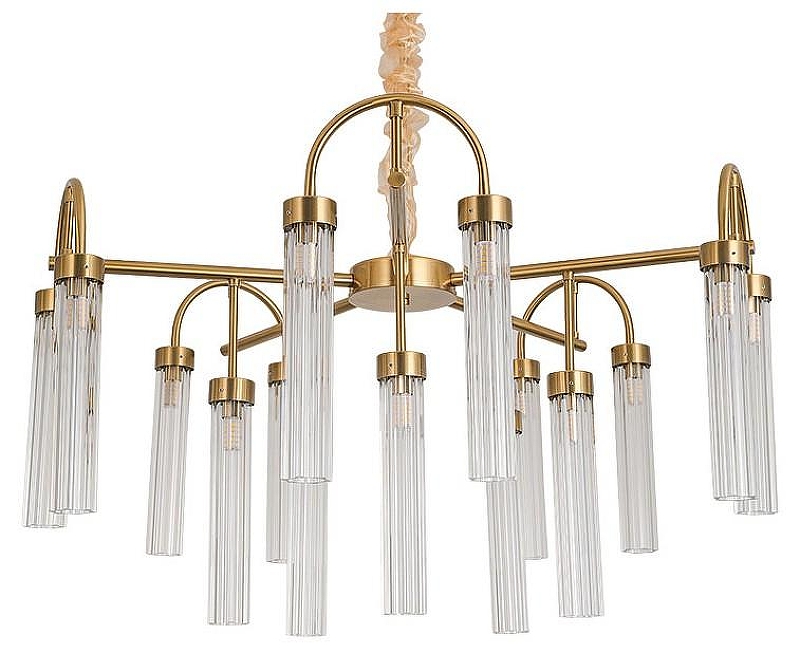 Люстра Artelamp Borg1a A4088LM-15AB цвет бронза античная