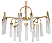 Люстра Artelamp Borg1a A4088LM-15AB цвет бронза античная