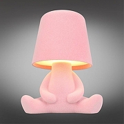 Зверь световой Aployt Olka APL.677.14.01 цвет плафона/подвески Розовый, цвет арматуры Розовый-1