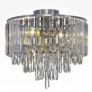 Люстра Citilux LEONNA CL320161 цвет плафона/подвески Прозрачный, цвет арматуры Хром-2