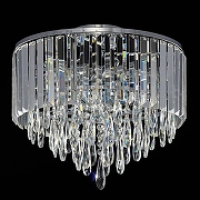 Люстра Citilux LEONNA CL320161 цвет плафона/подвески Прозрачный, цвет арматуры Хром-3