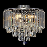 Люстра Citilux LEONNA CL320161 цвет плафона/подвески Прозрачный, цвет арматуры Хром-4