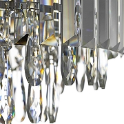 Люстра Citilux LEONNA CL320161 цвет плафона/подвески Прозрачный, цвет арматуры Хром-6