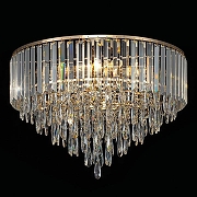 Люстра Citilux LEONNA CL320192 цвет плафона/подвески Прозрачный, цвет арматуры Золото-1