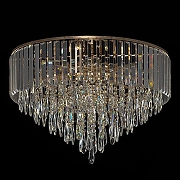 Люстра Citilux LEONNA CL320192 цвет плафона/подвески Прозрачный, цвет арматуры Золото-2