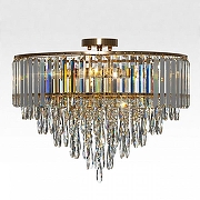 Люстра Citilux LEONNA CL320192 цвет плафона/подвески Прозрачный, цвет арматуры Золото-3