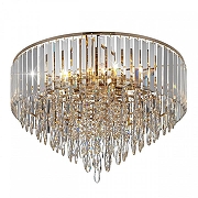 Люстра Citilux LEONNA CL320192 цвет плафона/подвески Прозрачный, цвет арматуры Золото-5