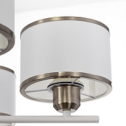 Люстра на штанге Citilux ALTON CL421252 цвет плафона/подвески Белый, Хром, цвет арматуры Белый, Хром-6