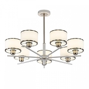 Люстра на штанге Citilux ALTON CL421272 цвет плафона/подвески Белый, Хром, цвет арматуры Белый, Хром-2