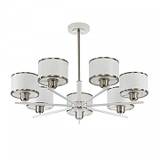 Люстра на штанге Citilux ALTON CL421272 цвет плафона/подвески Белый, Хром, цвет арматуры Белый, Хром-3