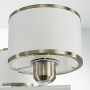 Люстра на штанге Citilux ALTON CL421272 цвет плафона/подвески Белый, Хром, цвет арматуры Белый, Хром-7