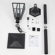 Ландшафтный светильник Citilux FORTS CLU09B цвет плафона/подвески Прозрачный, Хром, цвет арматуры Черный-10