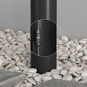 Ландшафтный светильник Denkirs DK9816-BK цвет плафона/подвески Белый, цвет арматуры Черный-5