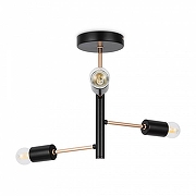 Люстра на штанге Freya Matis FR4010CL-03GB цвет арматуры Золото, Черный-7