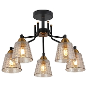 Люстра на штанге Freya Capella FR4017PL-05BBZ 