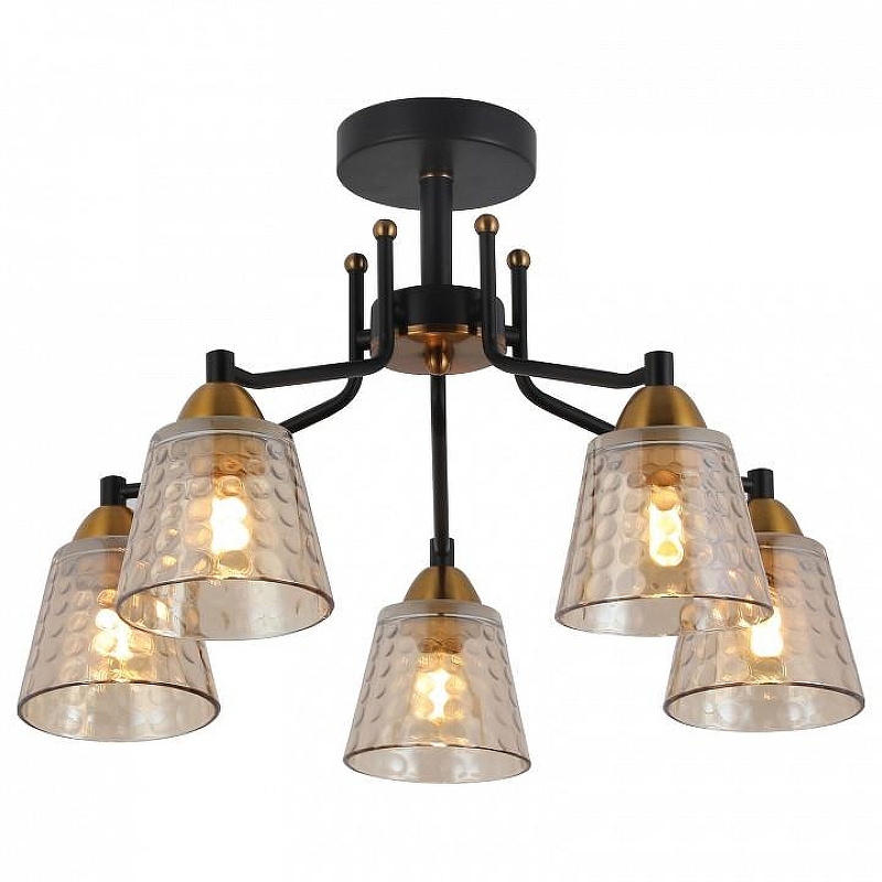 Люстра на штанге Freya Capella FR4017PL-05BBZ 