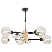 Люстра на штанге Freya Marvin FR5055PL-08B 