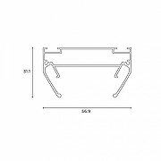 Профиль-держатель Hesby Lighting Skylite HSBL_0192 цвет арматуры Черный-11