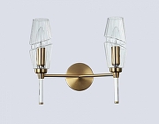 Бра Ambrella Light LH LH55206 цвет плафона/подвески Прозрачный, цвет арматуры Латунь-4