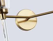 Бра Ambrella Light LH LH55206 цвет плафона/подвески Прозрачный, цвет арматуры Латунь-7