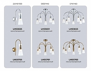 Бра Ambrella Light LH LH55705 цвет плафона/подвески Прозрачный, цвет арматуры Латунь-2