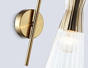 Бра Ambrella Light LH LH55705 цвет плафона/подвески Прозрачный, цвет арматуры Латунь-4