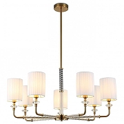 Люстра на штанге Ambrella Light LH LH71503 цвет плафона/подвески Белый, цвет арматуры Латунь