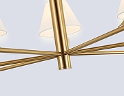 Люстра на штанге Ambrella Light LH LH75162 цвет плафона/подвески Белый, цвет арматуры Латунь-6