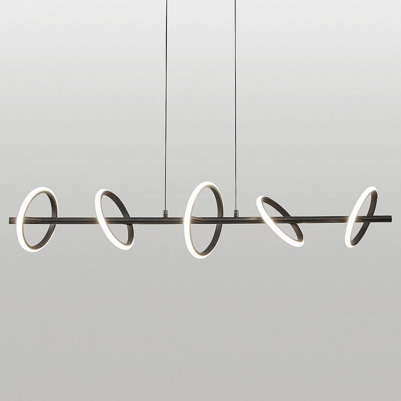 Люстра Lussole Kimble LSP-7418 цвет черный